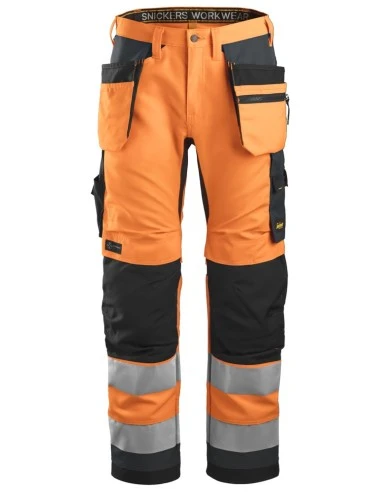 Spodnie odblaskowe AllroundWork+ EN 20471/2 Snickers Workwear 6230